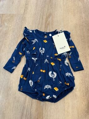 NWT Kyte Baby Bamboo Harry Potter Print Bubble